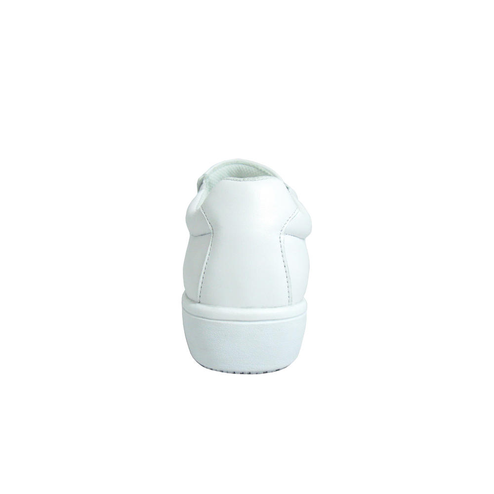 Genuine Grip Women Slip-Resistant Slip on Casual Shoes #415 - White
