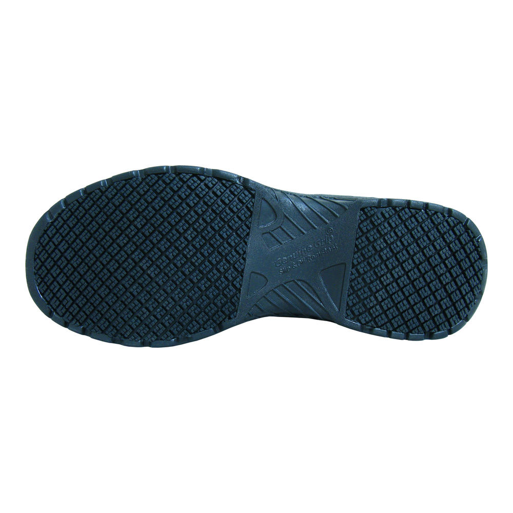 Genuine Grip Women #130 Slip-Resistant Leather Work Shoe - Black