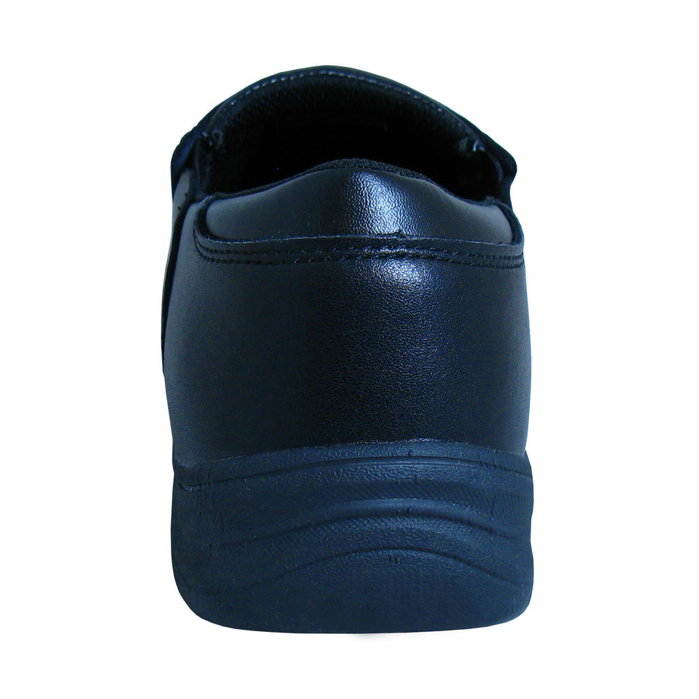 Genuine Grip Men's Slip-Resistant Slip-On Work Shoe #4700 - Black