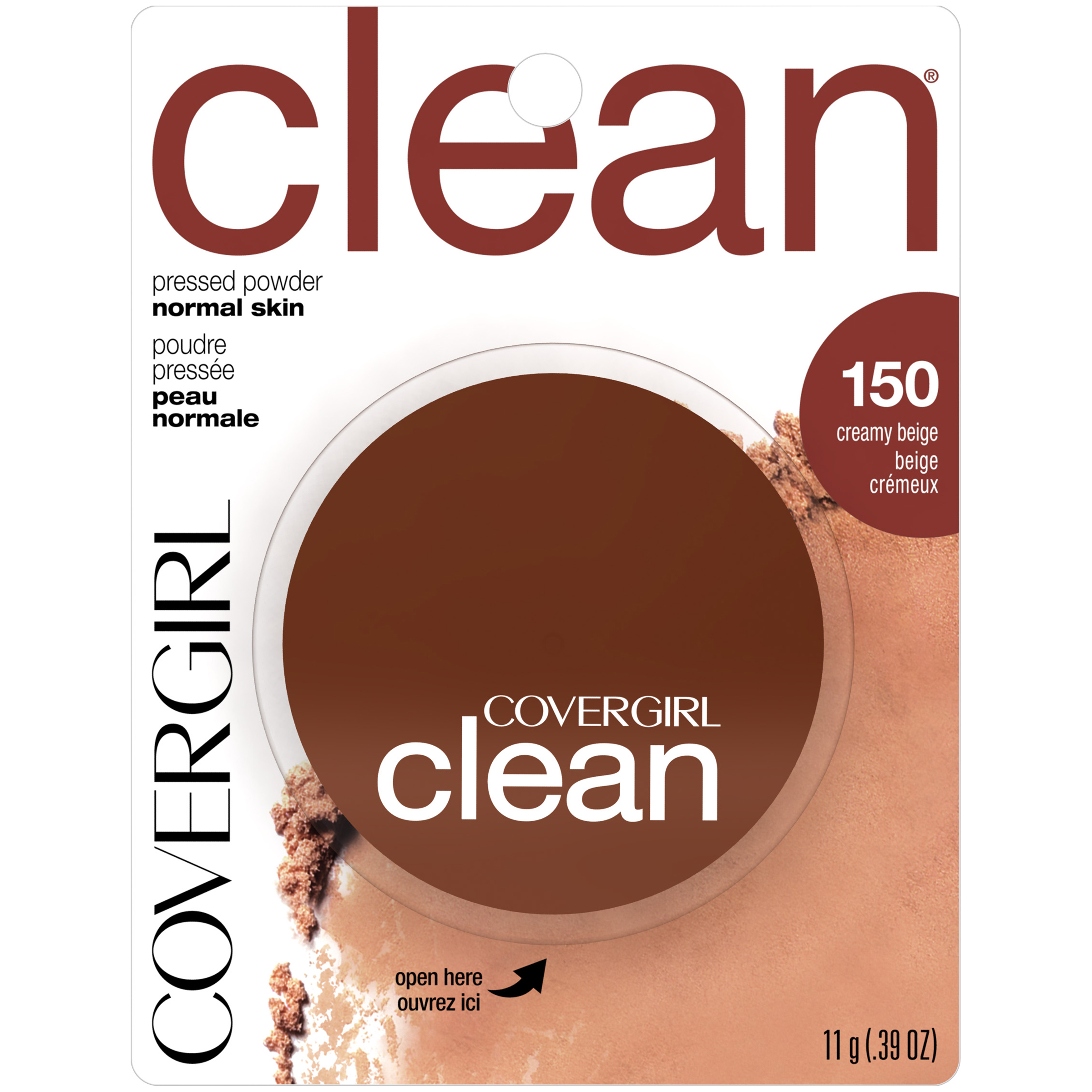 CoverGirl Clean Pressed Powder, Normal Skin
