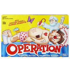 Hasbro Classic Family Favorite Operation Game, Ages 6 and Up