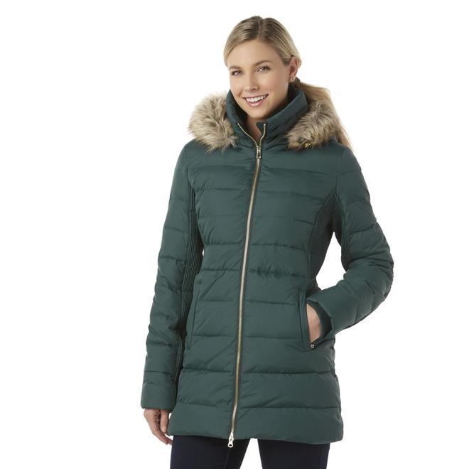womens puffer coat kohls