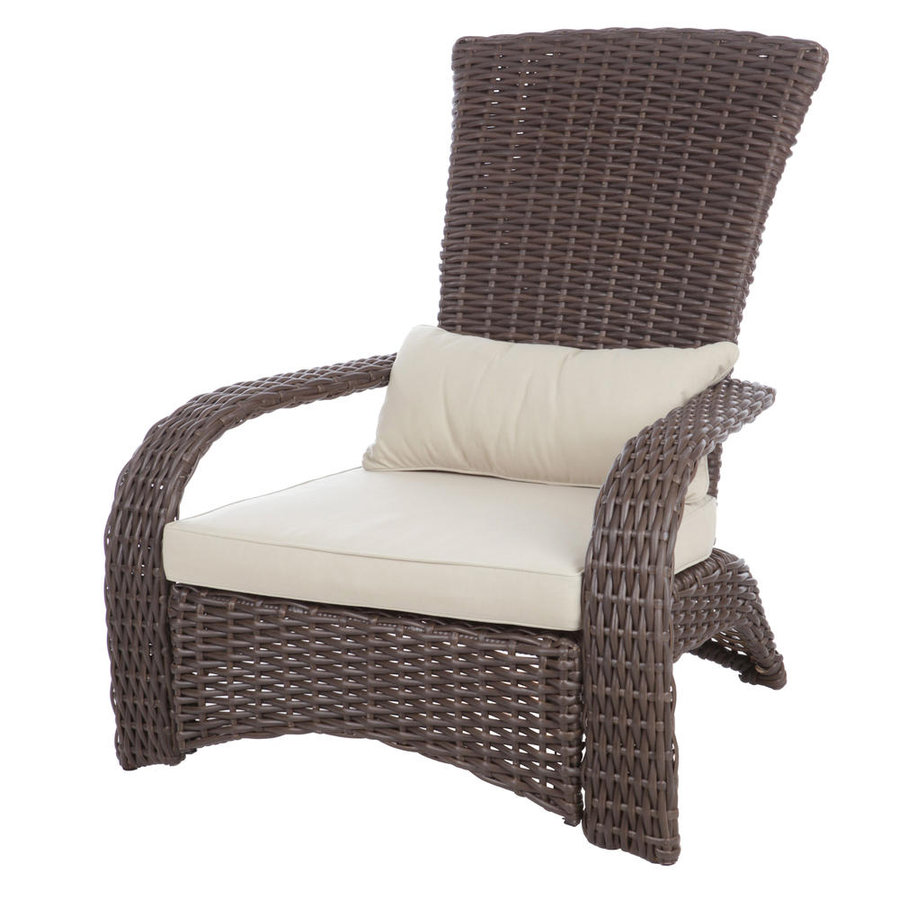 Patio Sense Deluxe Coconino Outdoor Wicker Chair