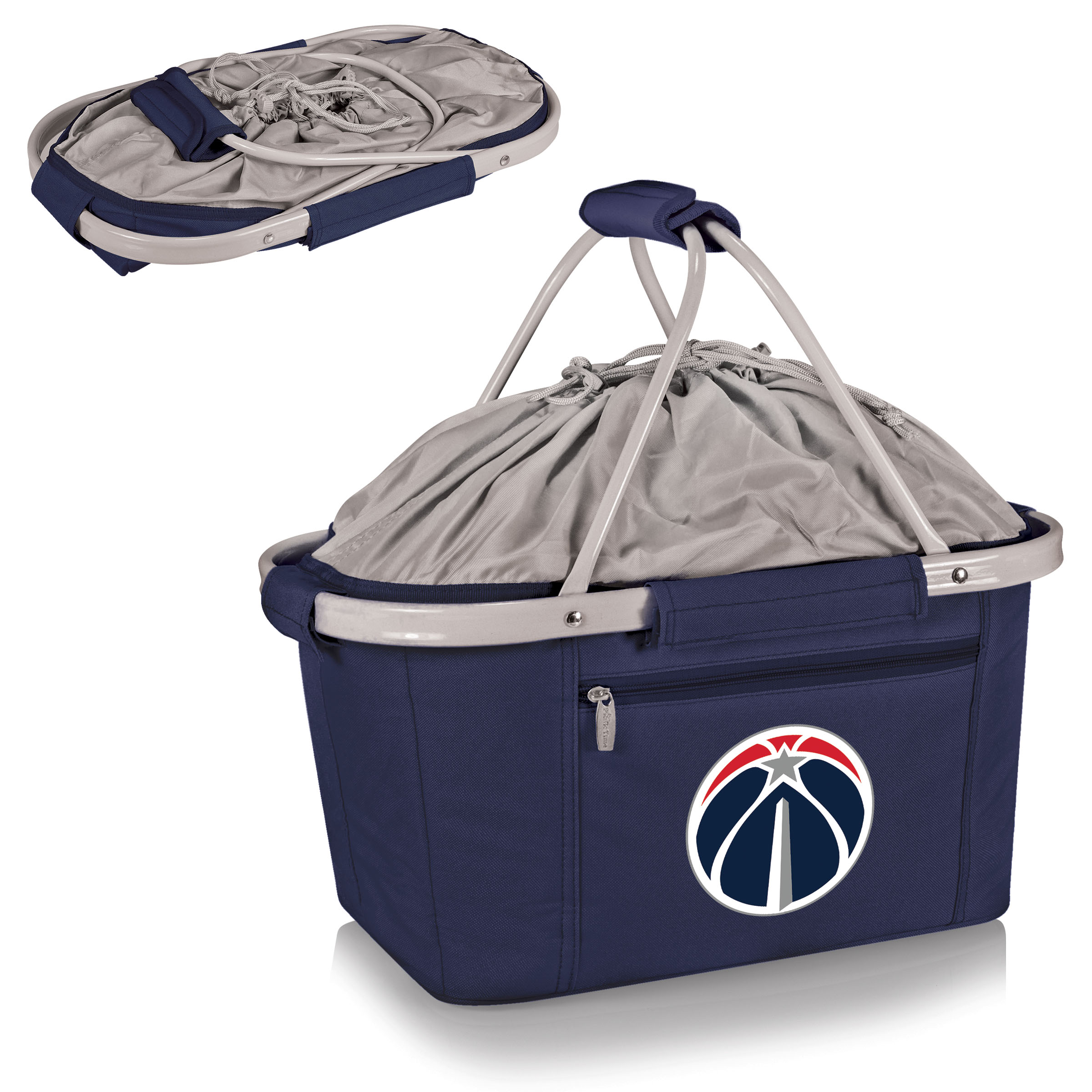 Picnic Time Metro Basket Cooler Tote   Navy (Washington Wizards