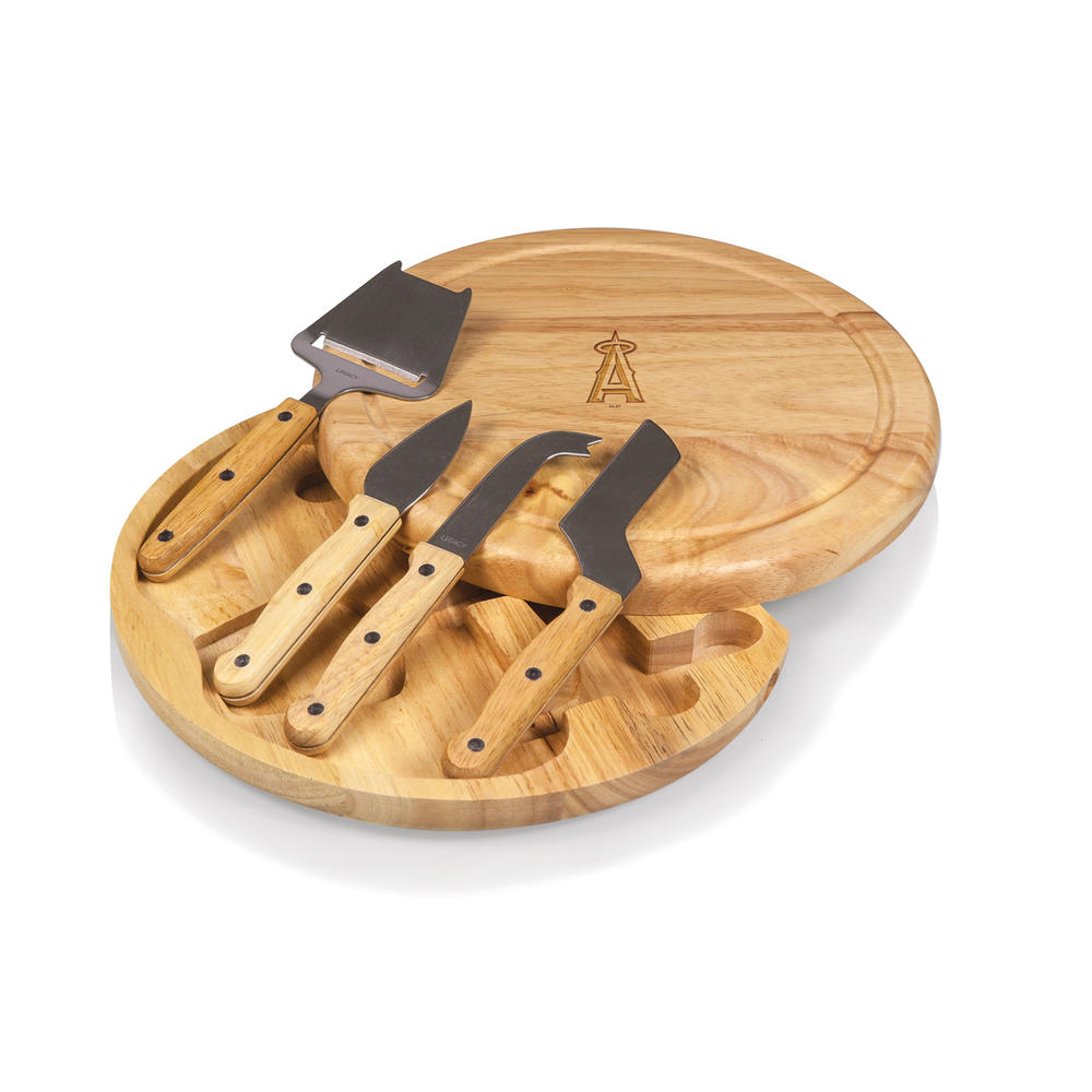 Picnic Time Los Angeles Angels Circo Cheese Cutting Board & Tools Set