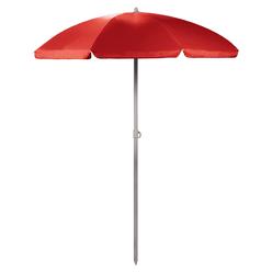 Picnic Time ONIVA - a Picnic Time Brand Outdoor Canopy Sunshade Umbrella 5.5', Red