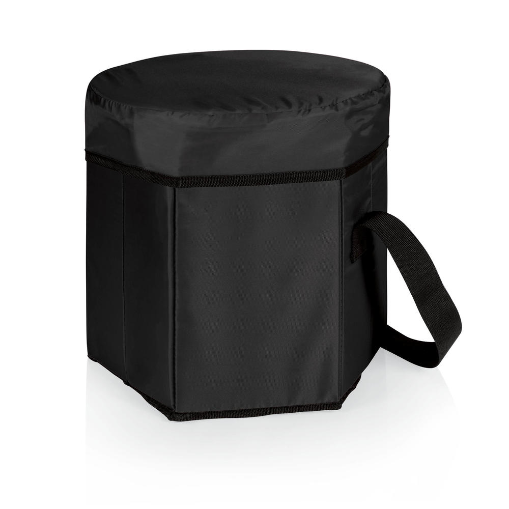 Picnic Time Bongo Portable Cooler & Seat - Black