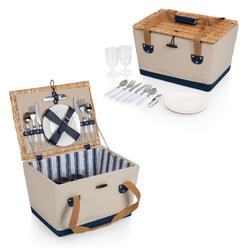 Picnic Time Boardwalk Picnic Basket with Service for Two