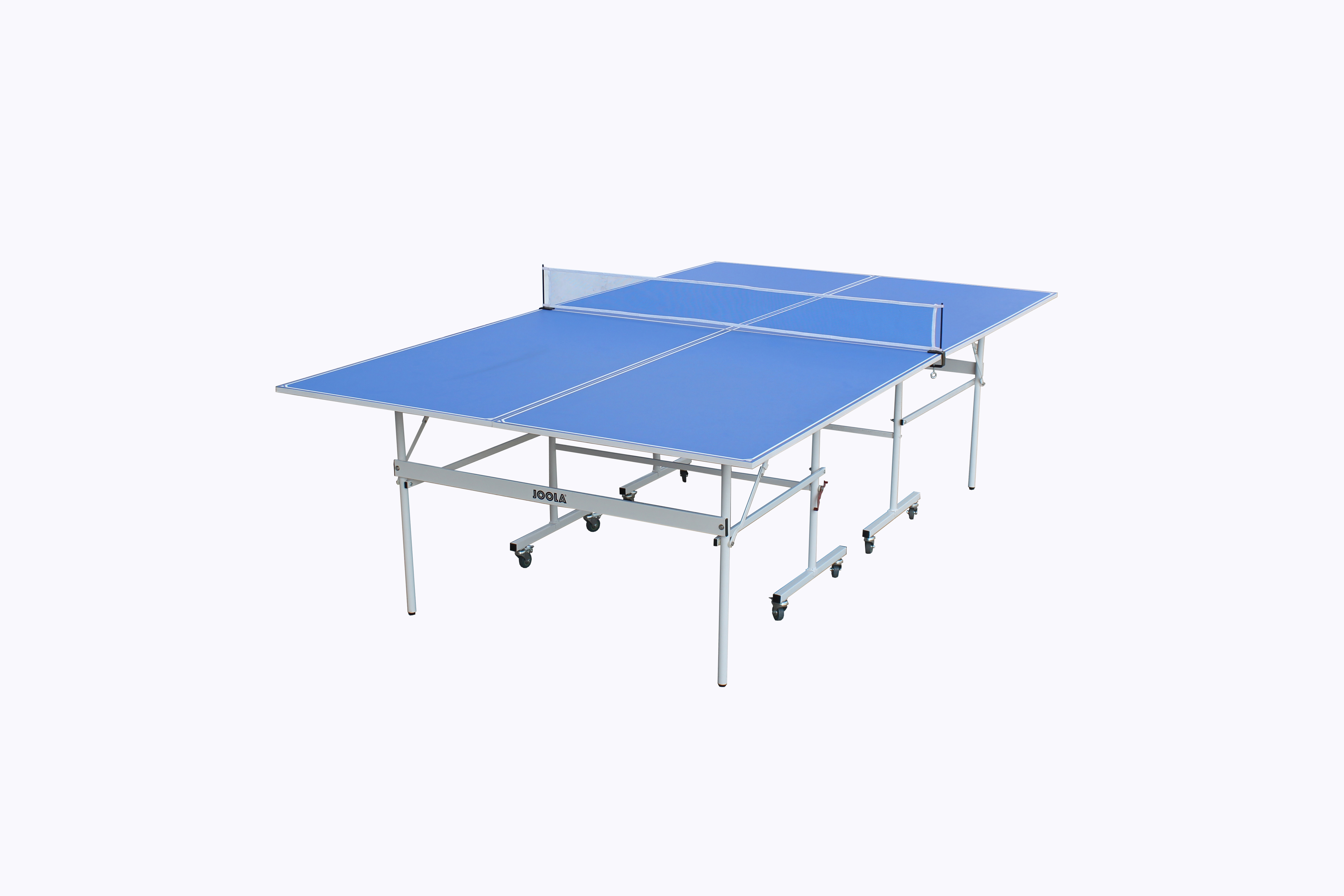 white table tennis table