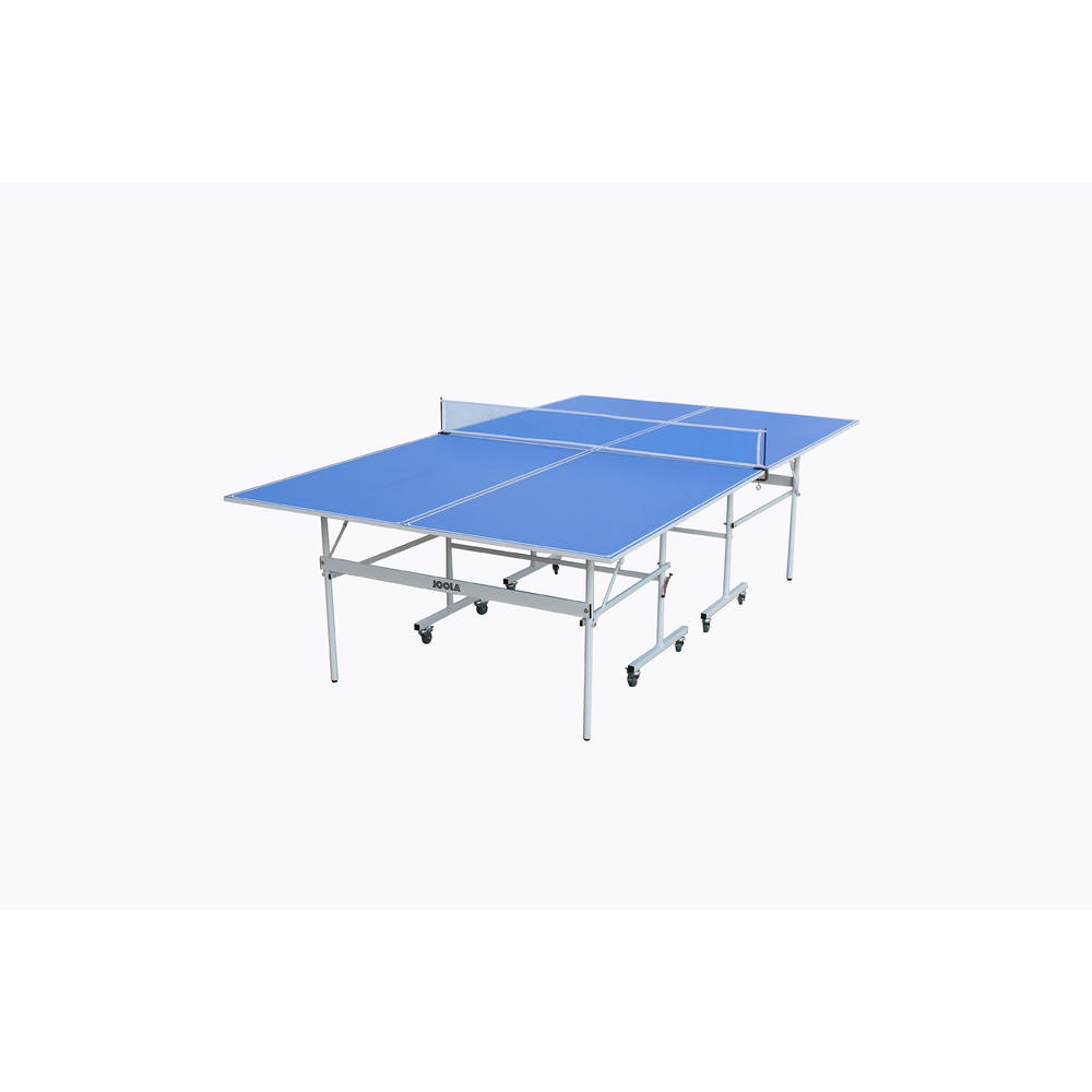 JOOLA TYRO (15mm) Table Tennis 4 Piece Table  (Blue/White/White)