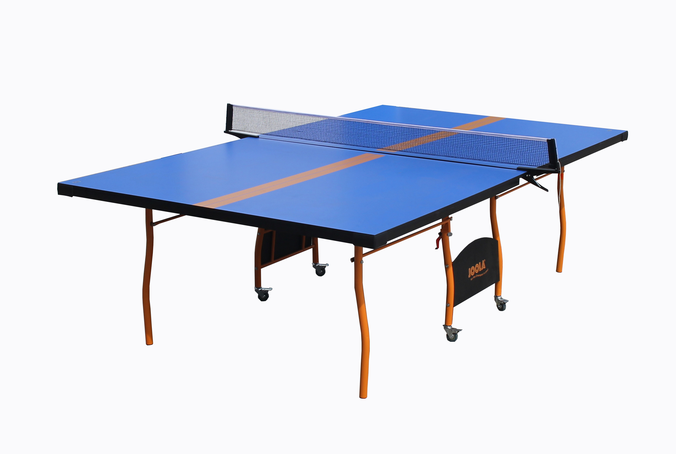 blue ping pong table