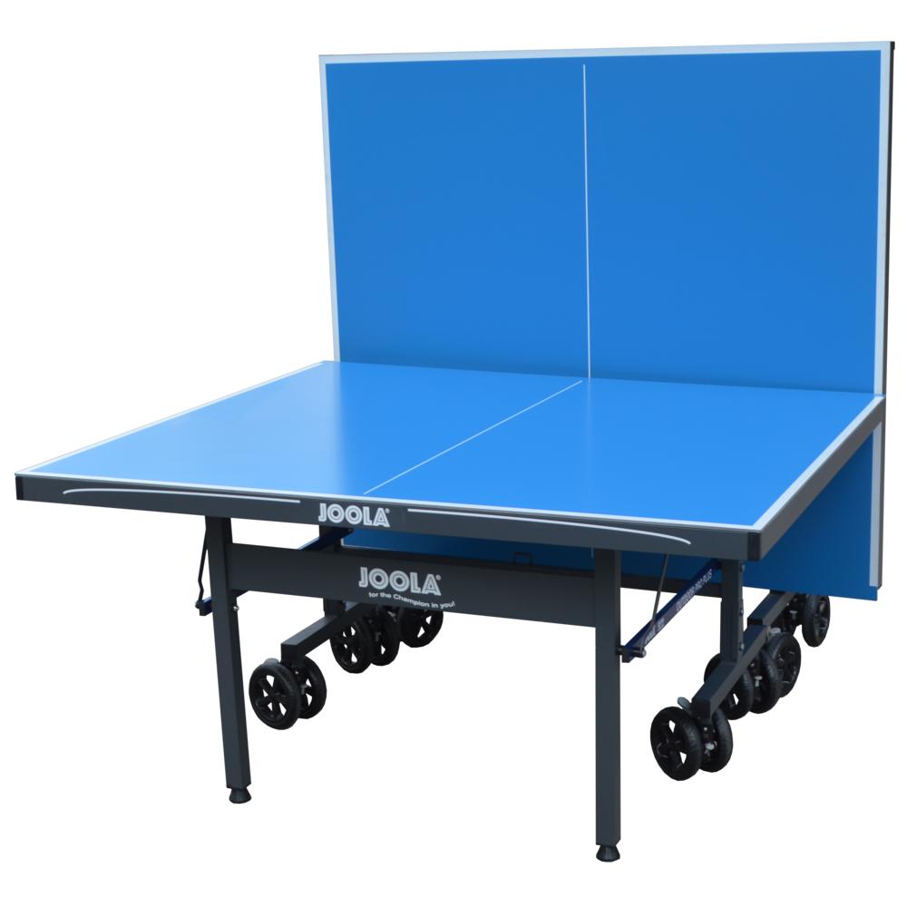 JOOLA OUTDOOR PRO PLUS Table Tennis 2-Piece Table (Blue)