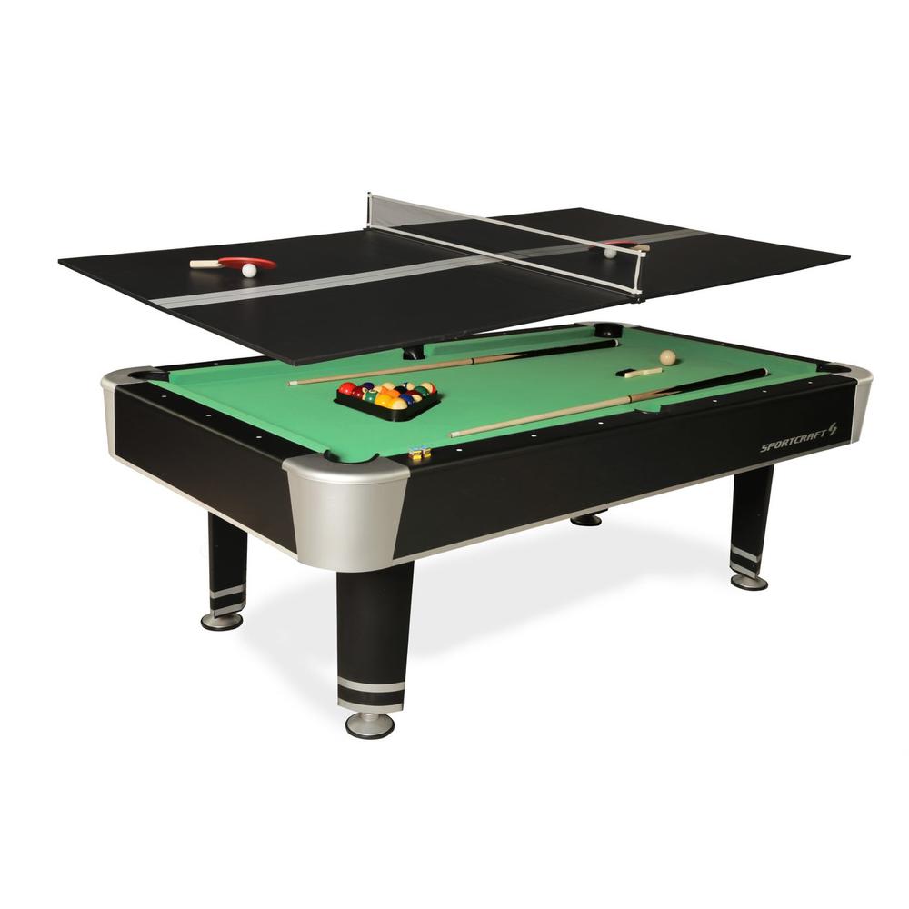 Sportcraft Webster 90" Billiard Table with Table Tennis Top