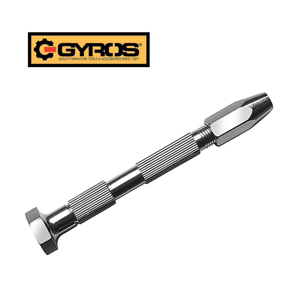 Gyros 97-01818 Swivel Head Pin Vise with two collets