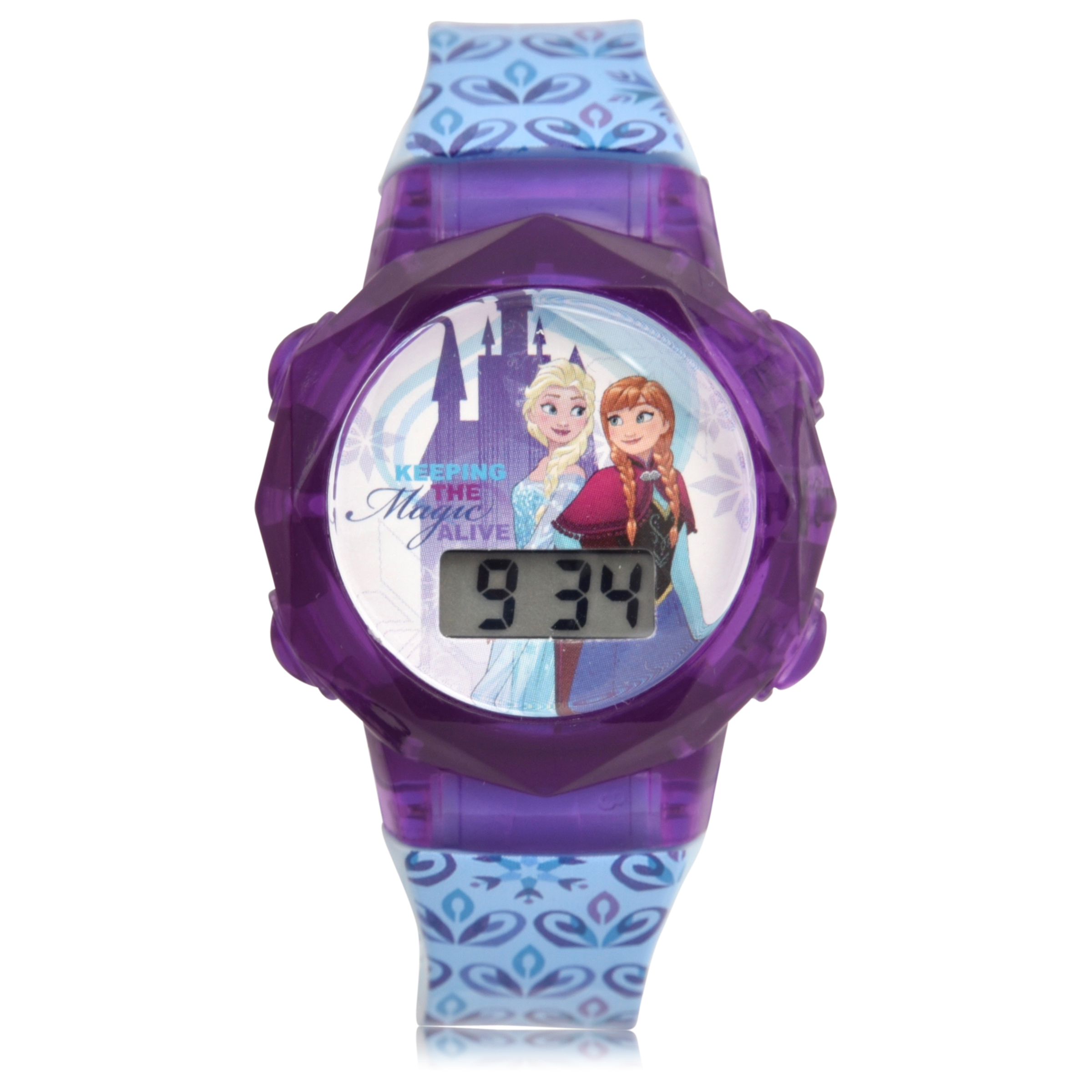 Disney Frozen Light Up LCD Watch with Coin Pouch