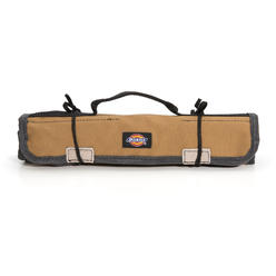 Dickies Gray Tan Small Wrench Roll Sleeve Hand Tool Bag Holder 57007