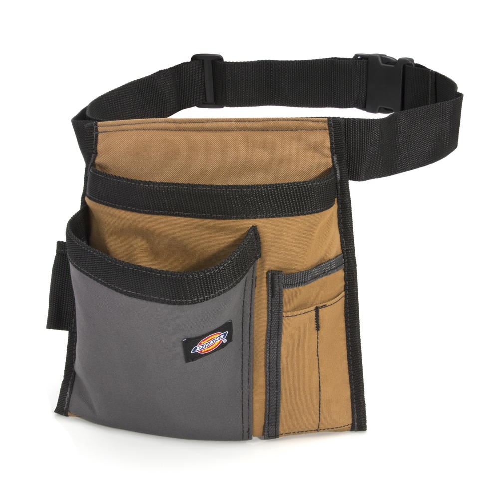 Dickies 57026 5-Pocket Single Side Tool Pouch / Work Apron,  Tan