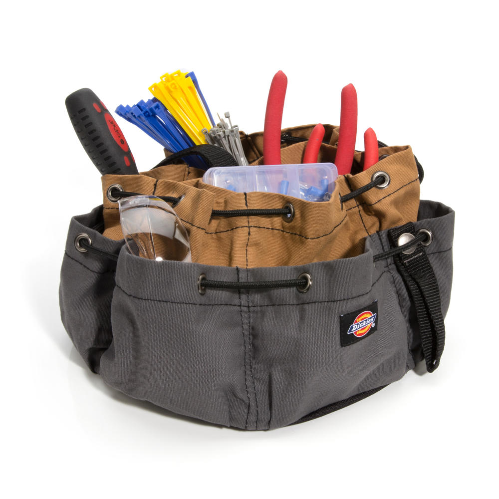 Dickies 57004 12Pocket Drawstring Tool Organizer Bag