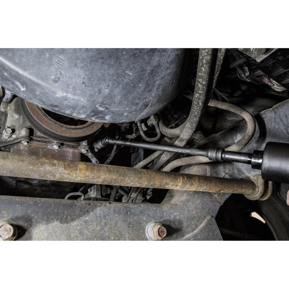 Steelman Pro 1/2Inch Drive, 3/8Inch Pinless Swivel Impact Extension