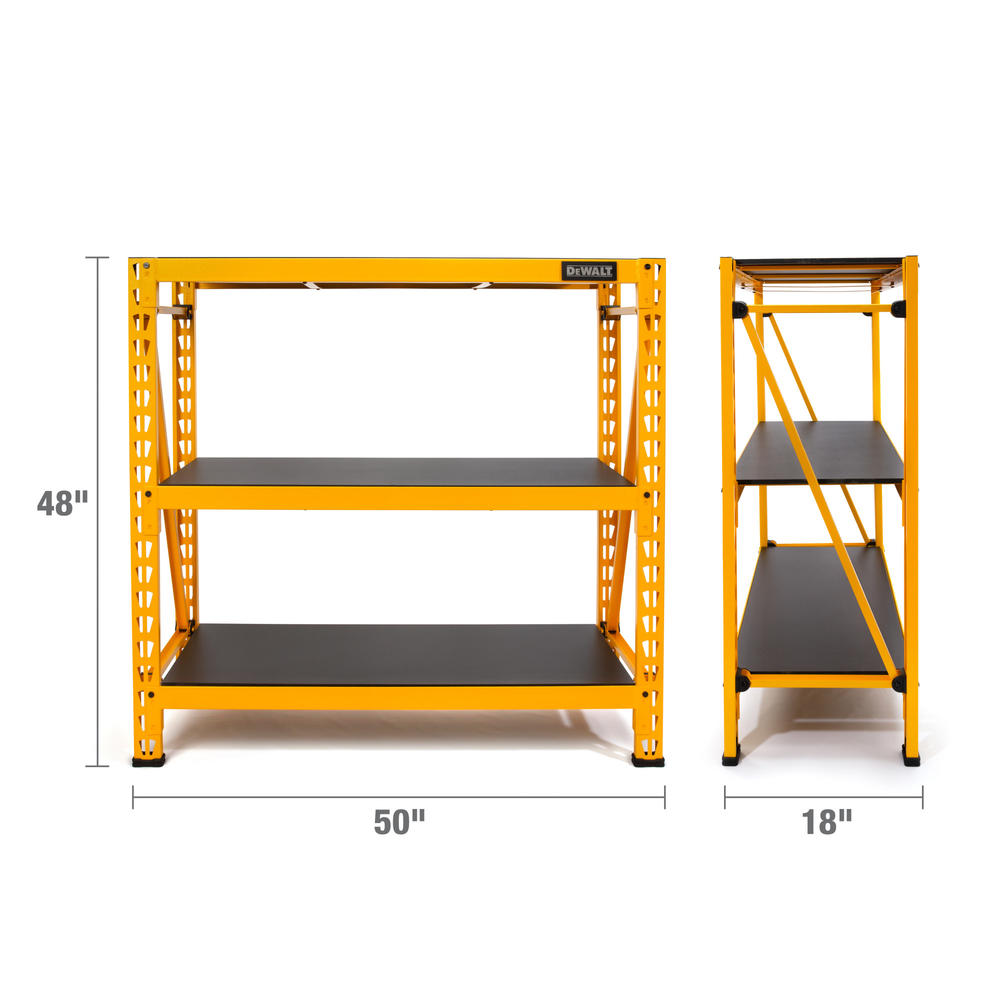 DeWalt DXST4500 4-Foot Tall, 3 Shelf Industrial Storage Rack
