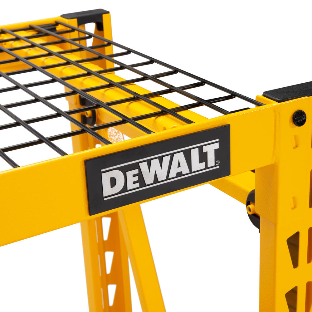 DeWalt DXST4500W 4Foot Tall/3 Shelf Steel Wire Deck Industrial