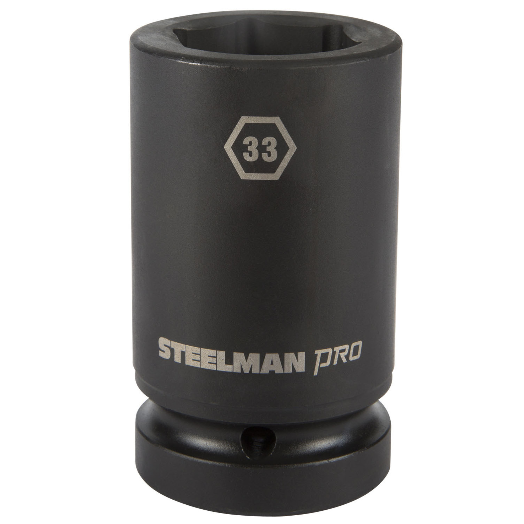 Steelman Pro 1-Inch Drive x 33mm 6-Point Deep Impact Socket
