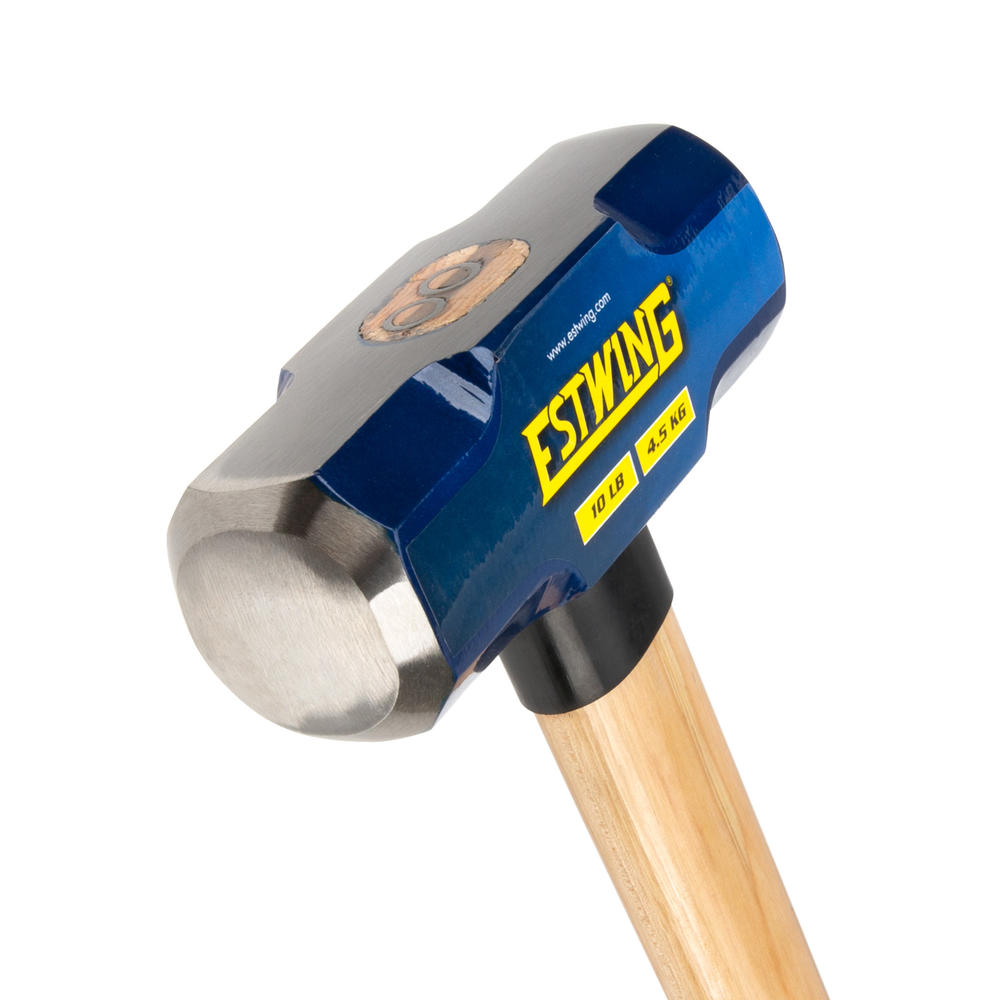 Estwing 10 lb. Hard Face Sledge Hammer, 36 in. Hickory Handle