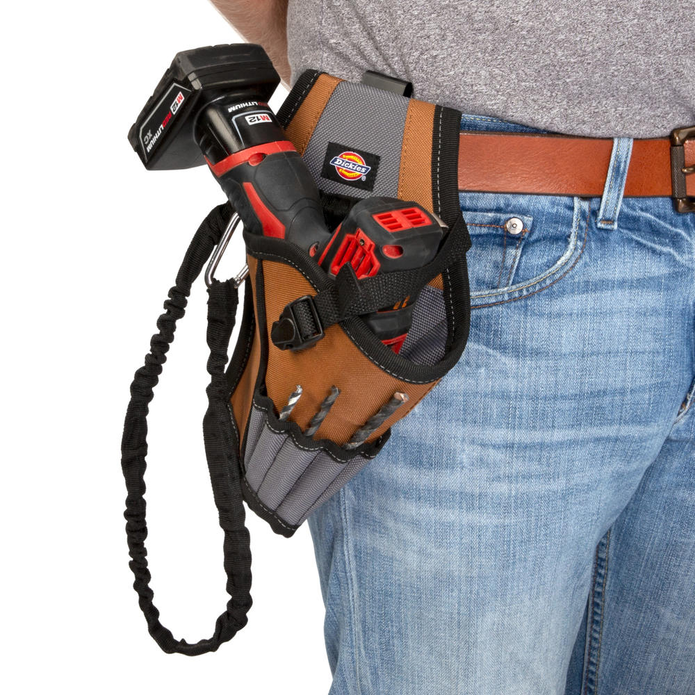 Dickies 5-Pocket Drill Holster with Safety Tether