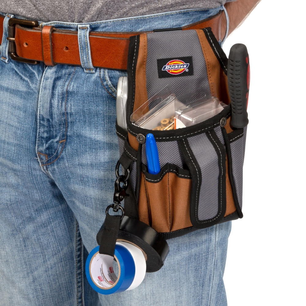 Dickies 7-Pocket Tech Pouch with Tape Tether