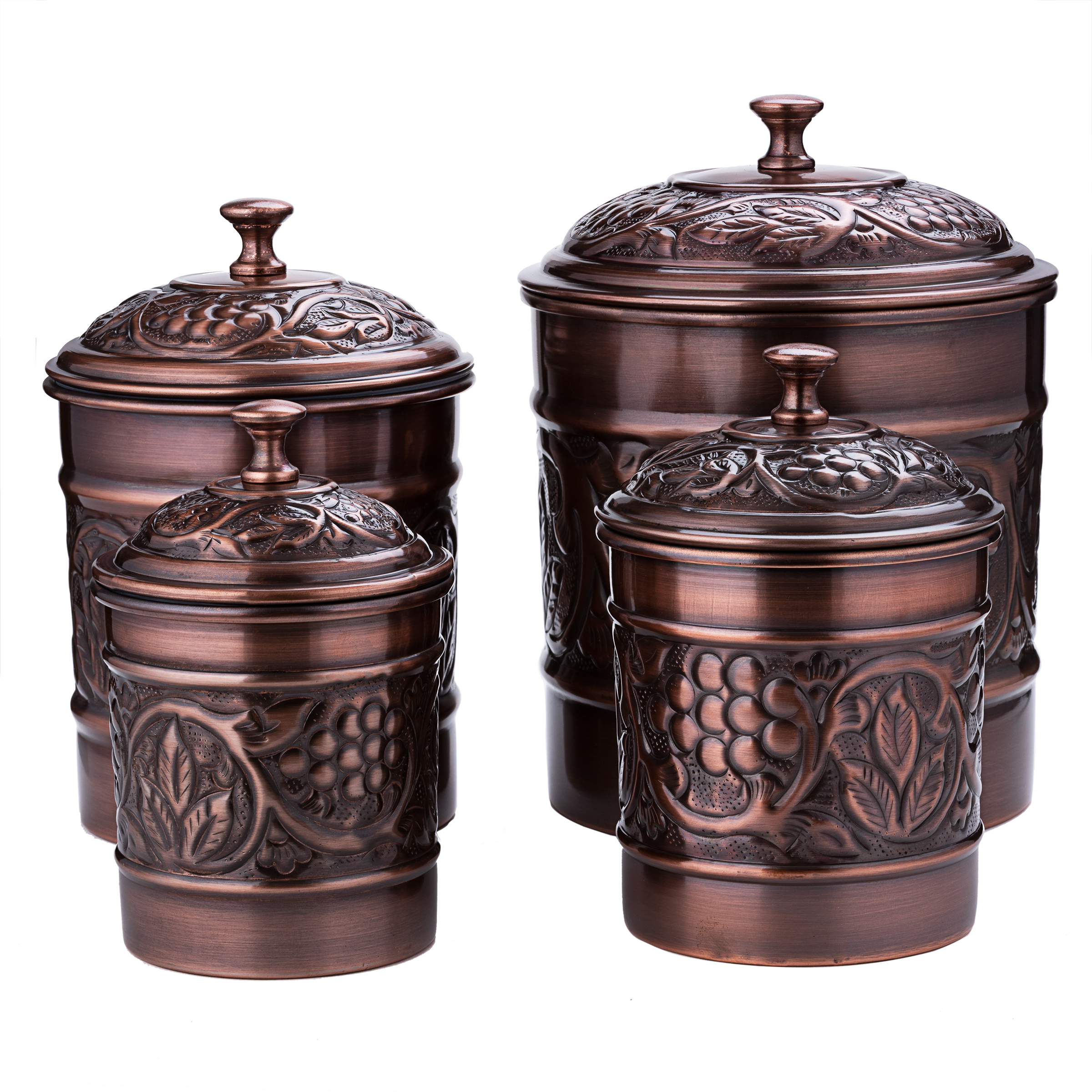 Old Dutch International 4-piece Antique Heritage Copper ...
