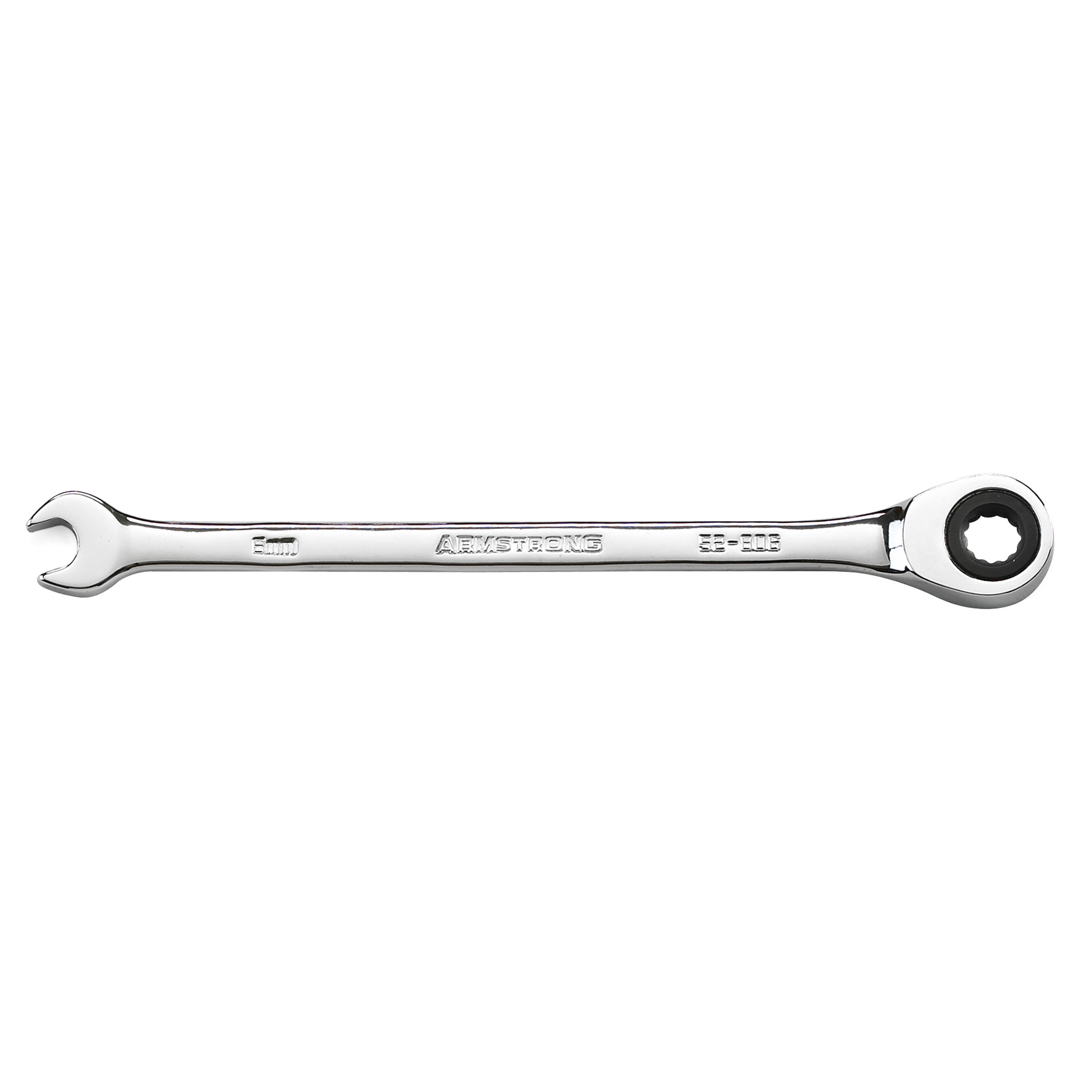 Armstrong 10mm 12 Point Full Polish Combination Ratcheting Wrench