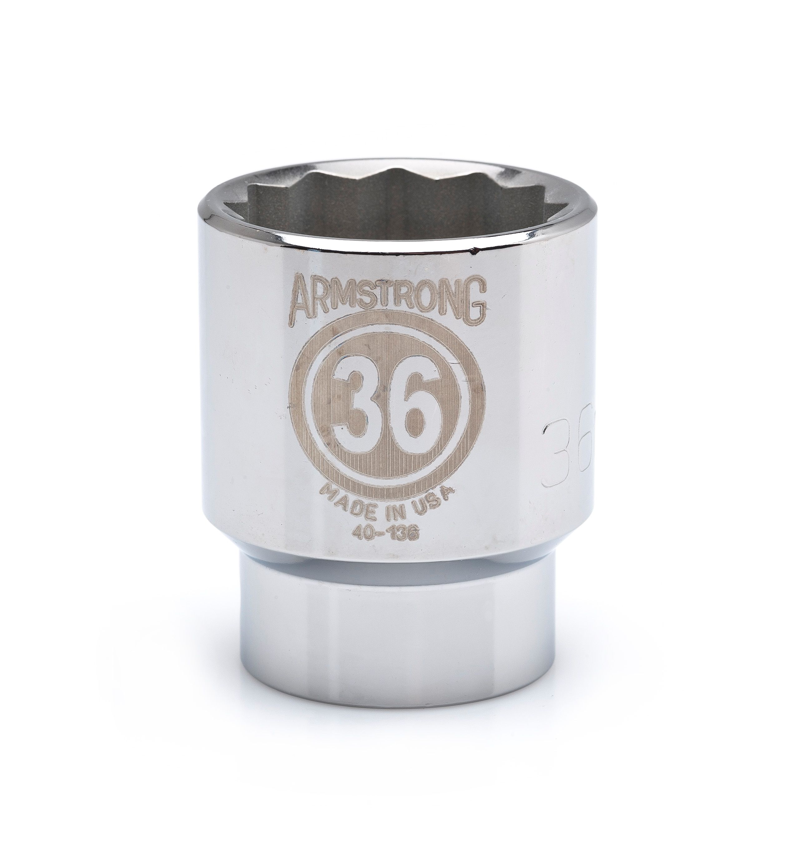 Armstrong Tools 54 mm socket, 12 pt. 3/4 in. drive
