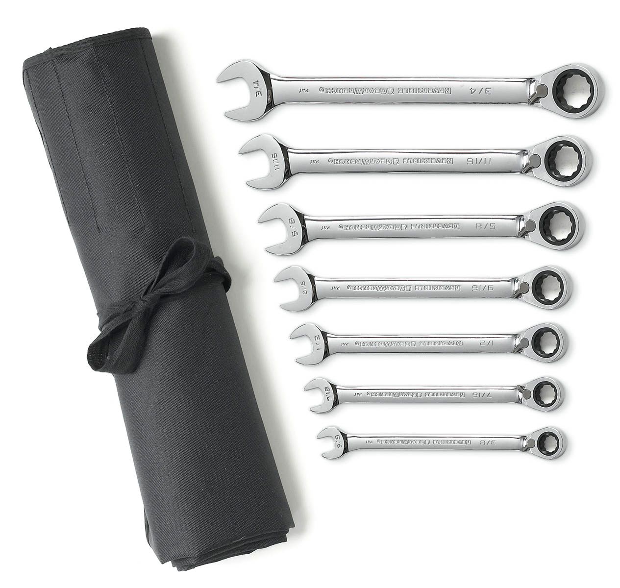GearWrench 7-piece Rev. Ratcheting Combo WS SAE
