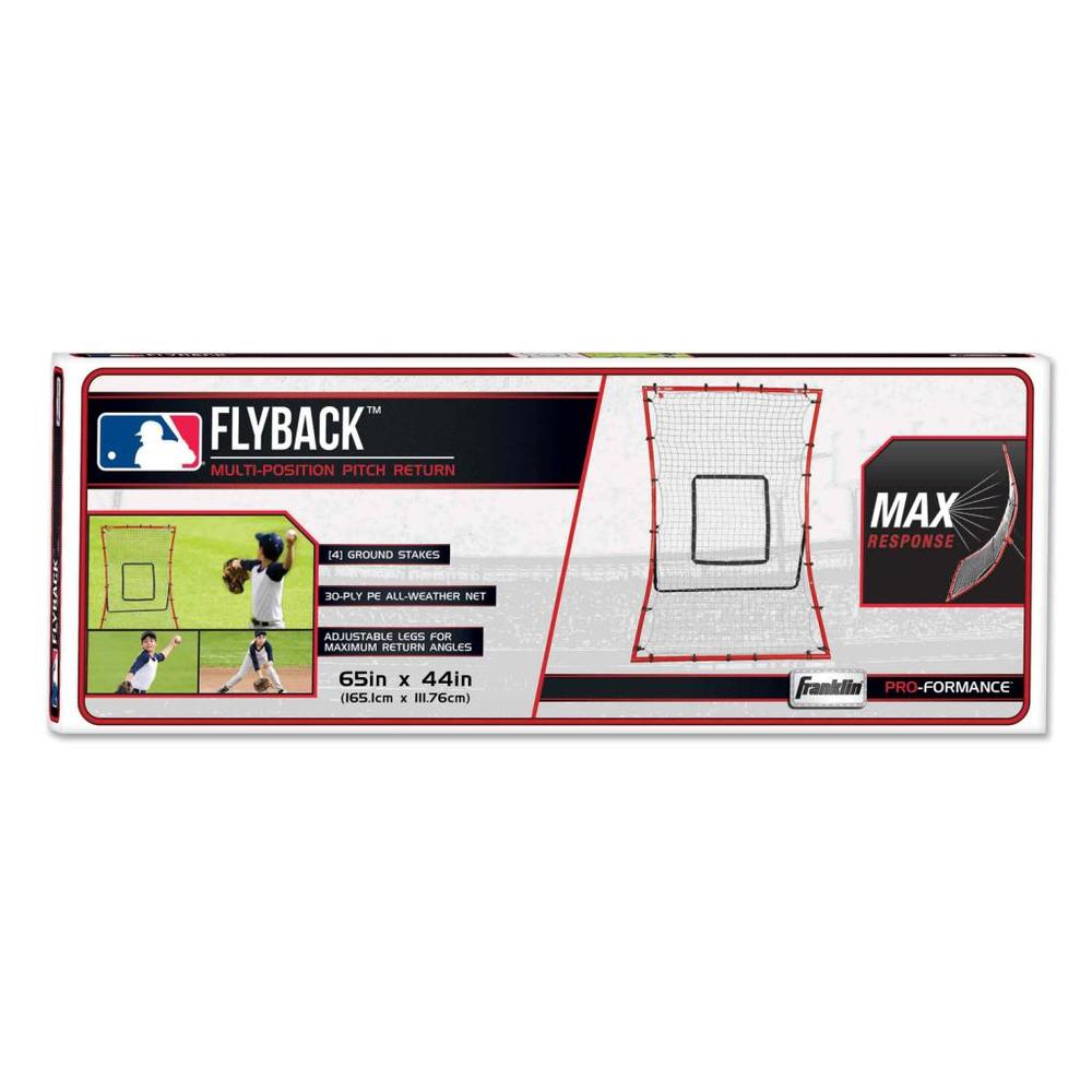 Franklin Sports MLB 65" Flyback&#8482; Multiposition Return Trainer