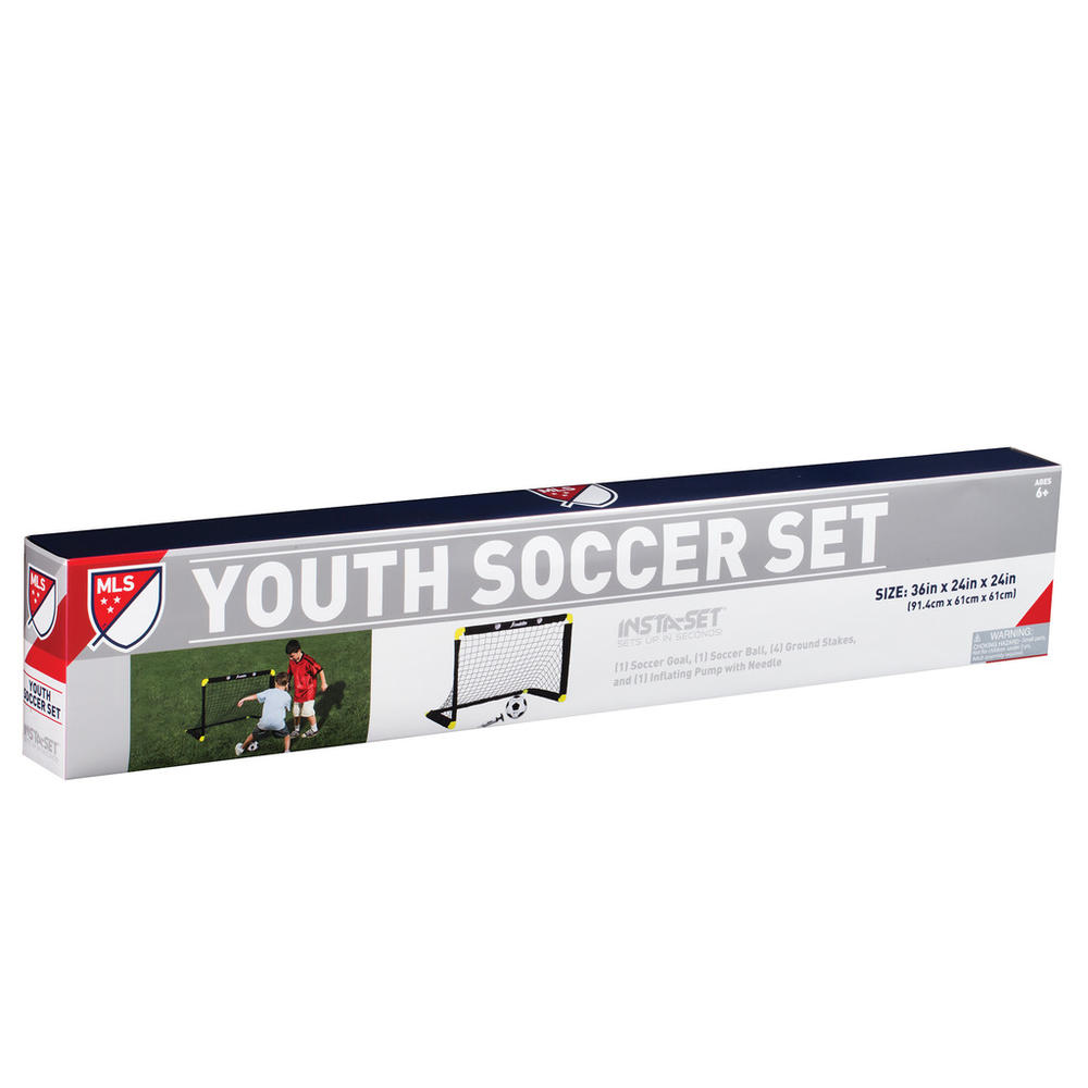 Franklin Sports MLS Insta-Set Soccer Set