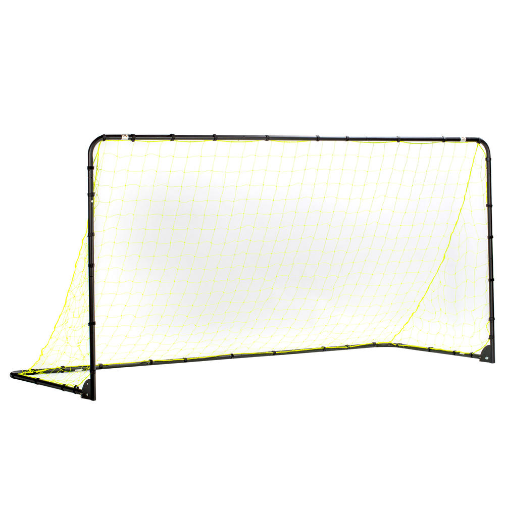 Franklin Sports Premier Black Folding Steel Soccer Goal - 10 x 5 Foot