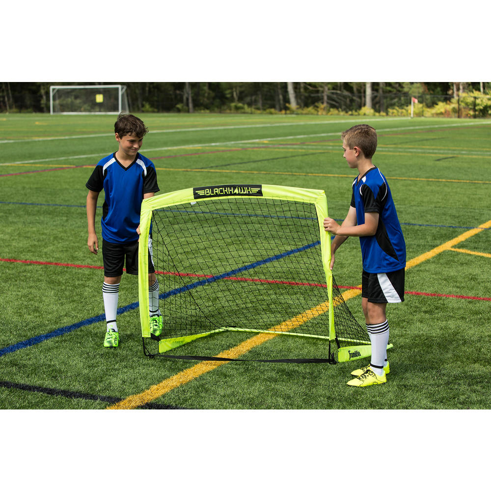 Franklin Sports Blackhawk Portable Soccer Goal Small 4 x 3 Foot