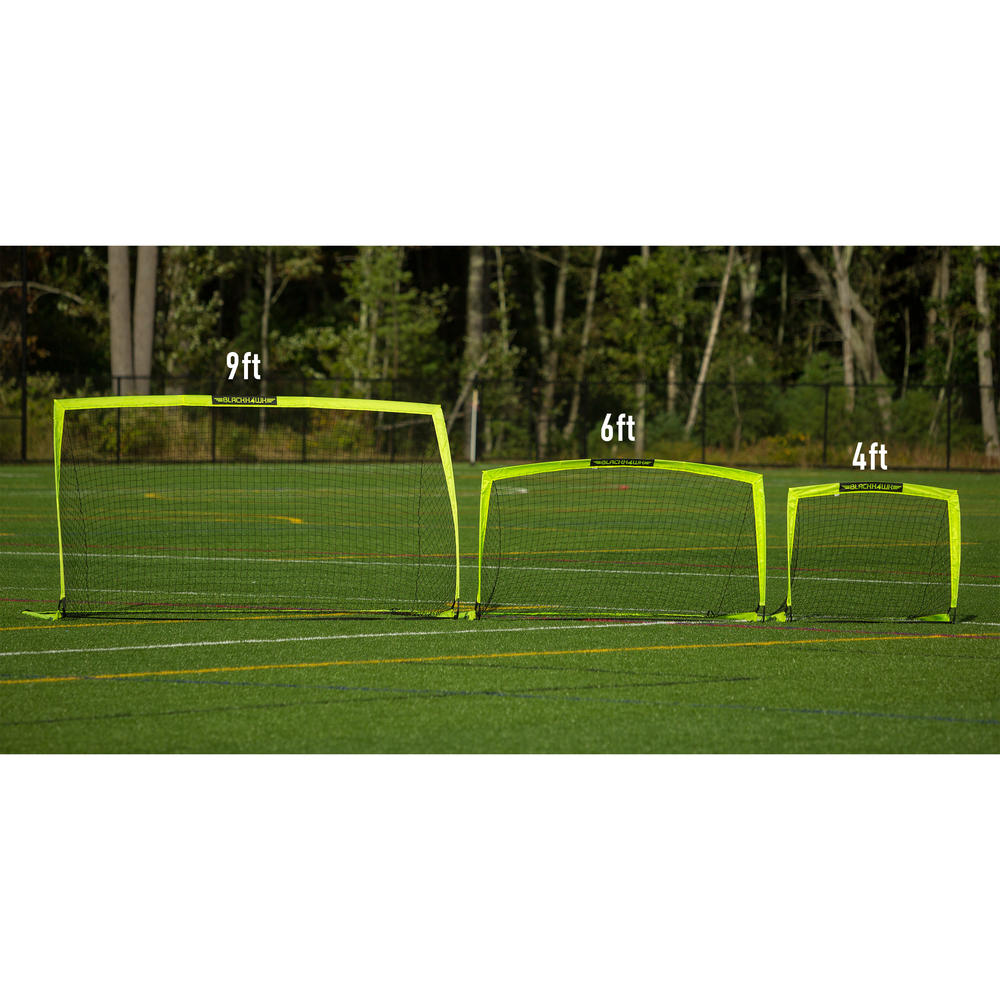 Franklin Sports Blackhawk Portable Soccer Goal - Small - 4 x 3 Foot