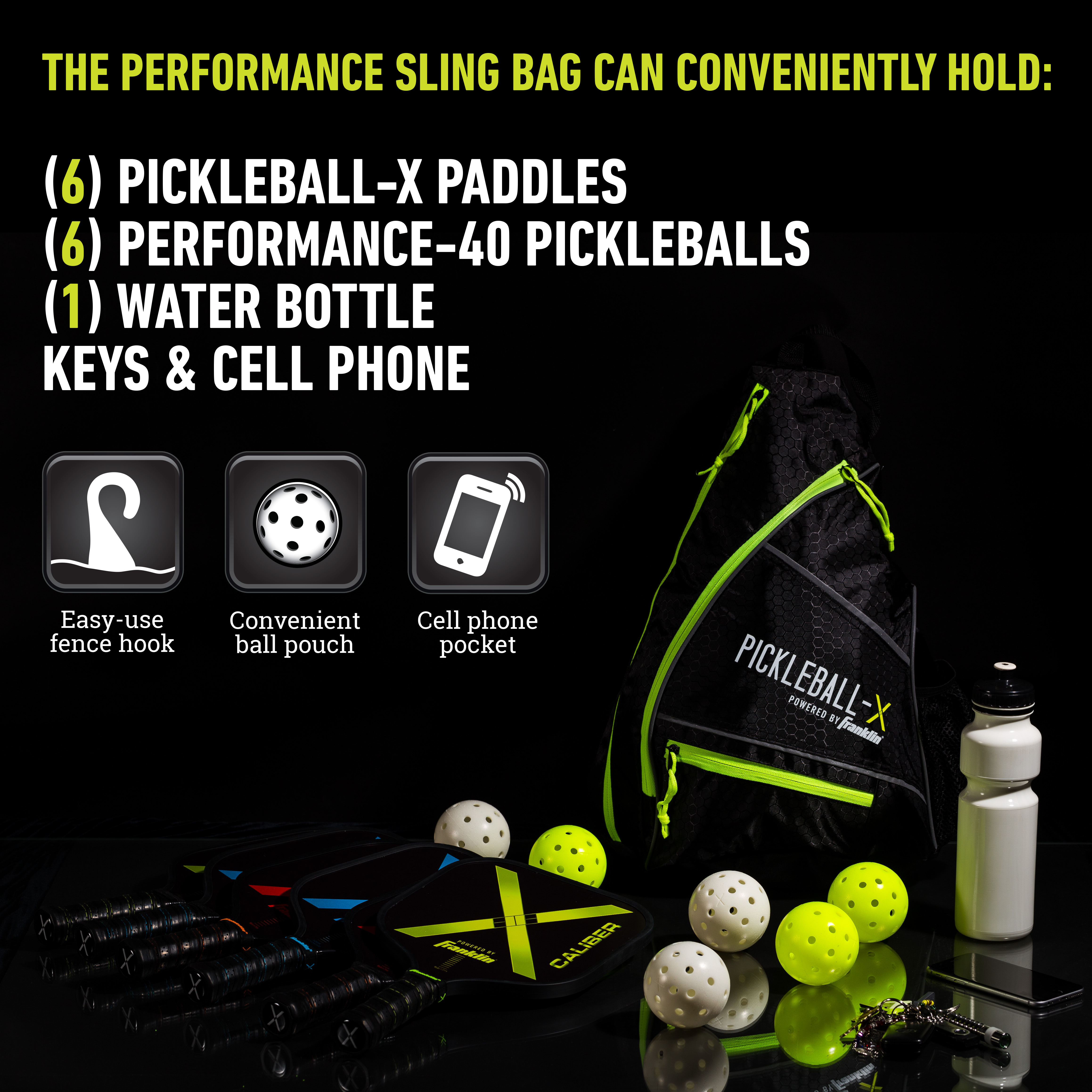 franklin pickleball sling bag