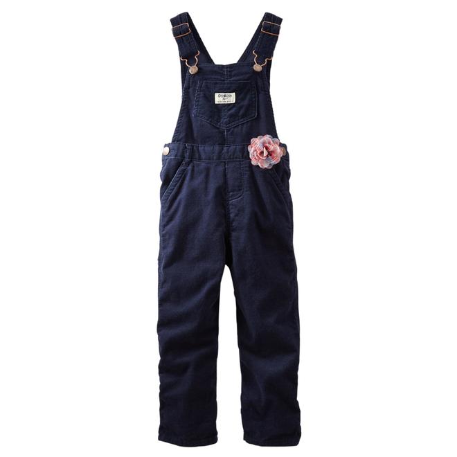 OshKosh Newborn & Infant Girl's Corduroy Overalls