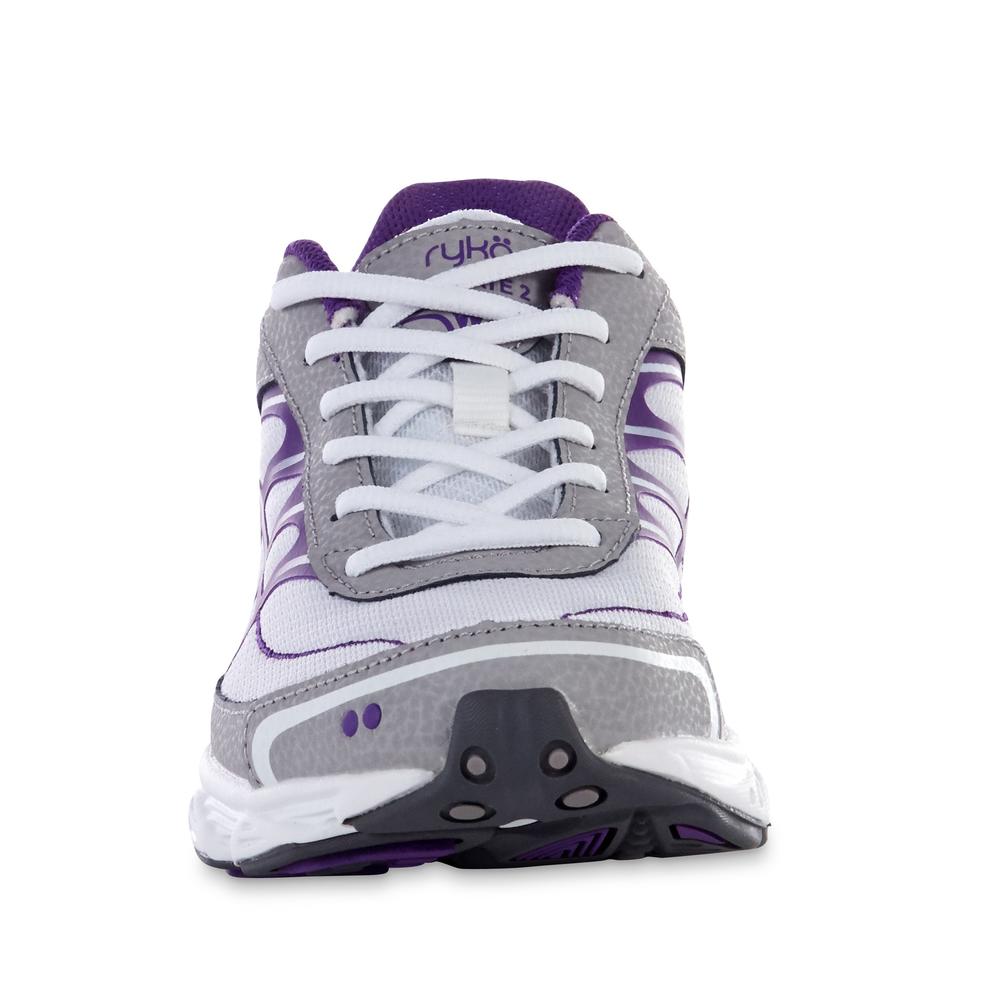 Ryka Women's Ultimate 2 Athletic Shoe - Purple/Gray/White