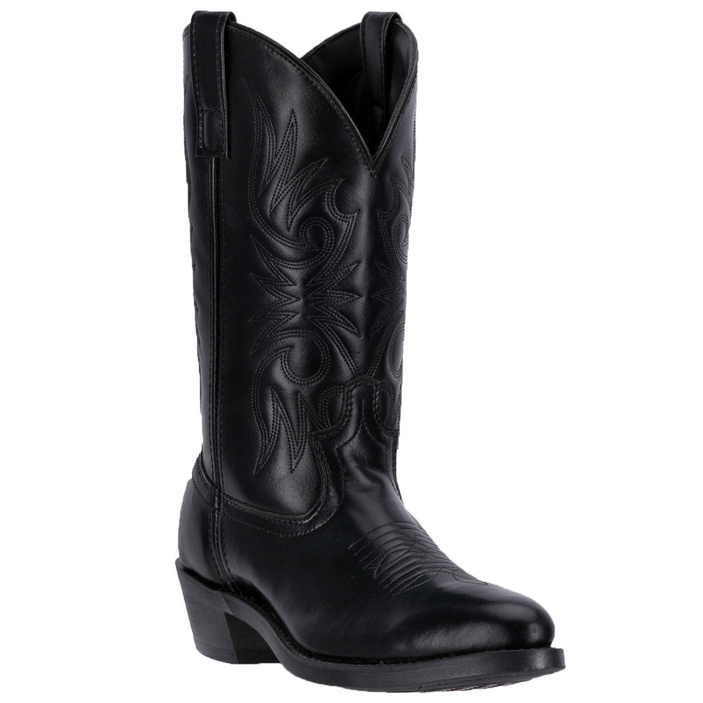 Laredo Men's 4240 Paris Work Cowboy Boot Wide Width Available - Black