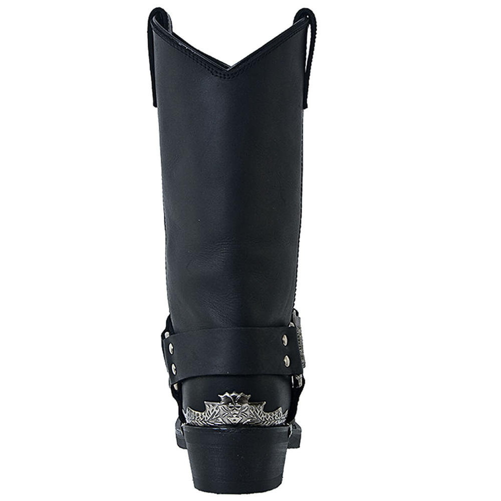 Dingo Men's DI19053 Chopper 11" Harness Boot Wide Width Available Black