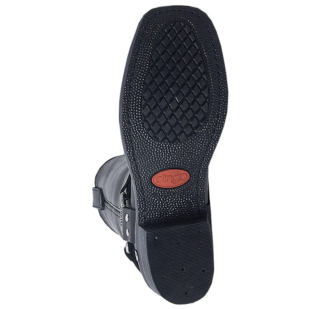 Dingo Men's DI19053 Chopper 11" Harness Boot Wide Width Available Black