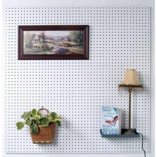 Tempered Wood Pegboard 2 QTY 24 In. W x 48 In. H x 1/4 In. D Custom