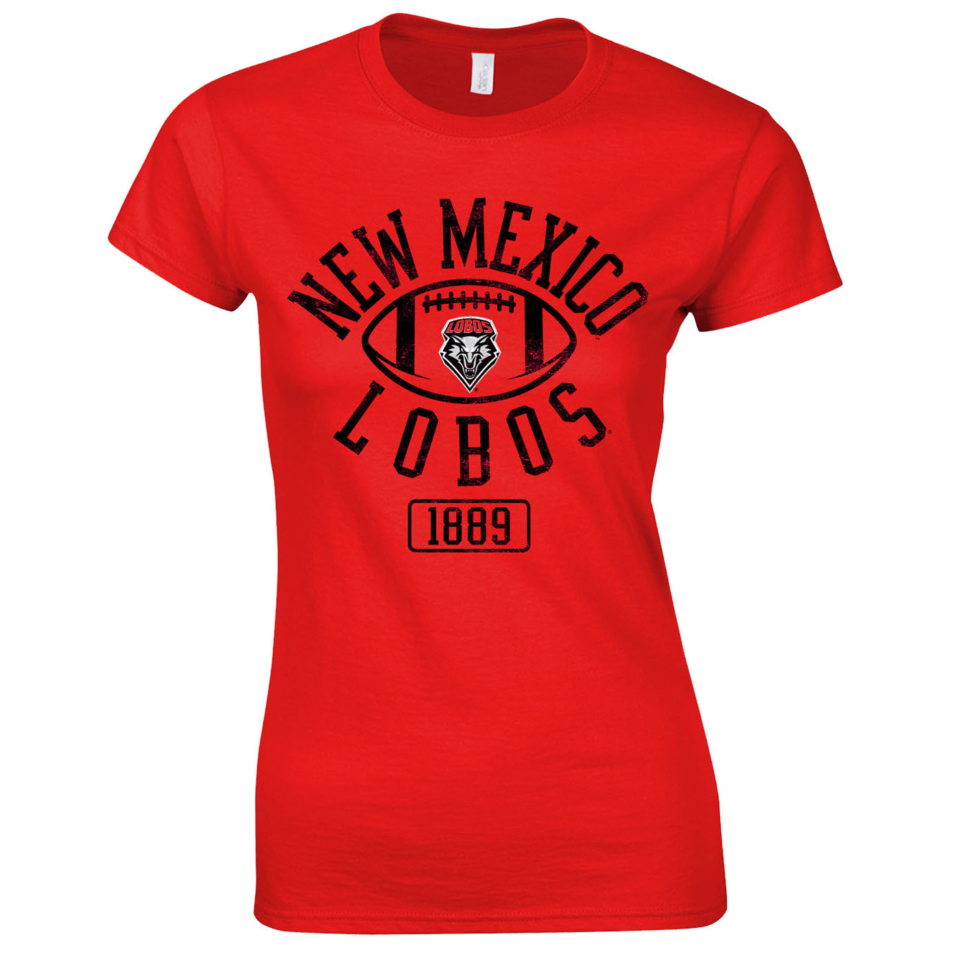 NCAA Women’s Football Crazy T-Shirt - New Mexico Lobos, Size: Small NCAA Women’s Football Crazy T-Shirt - New Mexico Lobos, Size: Small