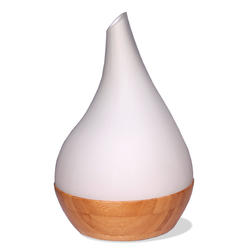 SPT Sunpentown Ultrasonic Aroma Diffuser/Humidifier With Bamboo Base (Droplet)