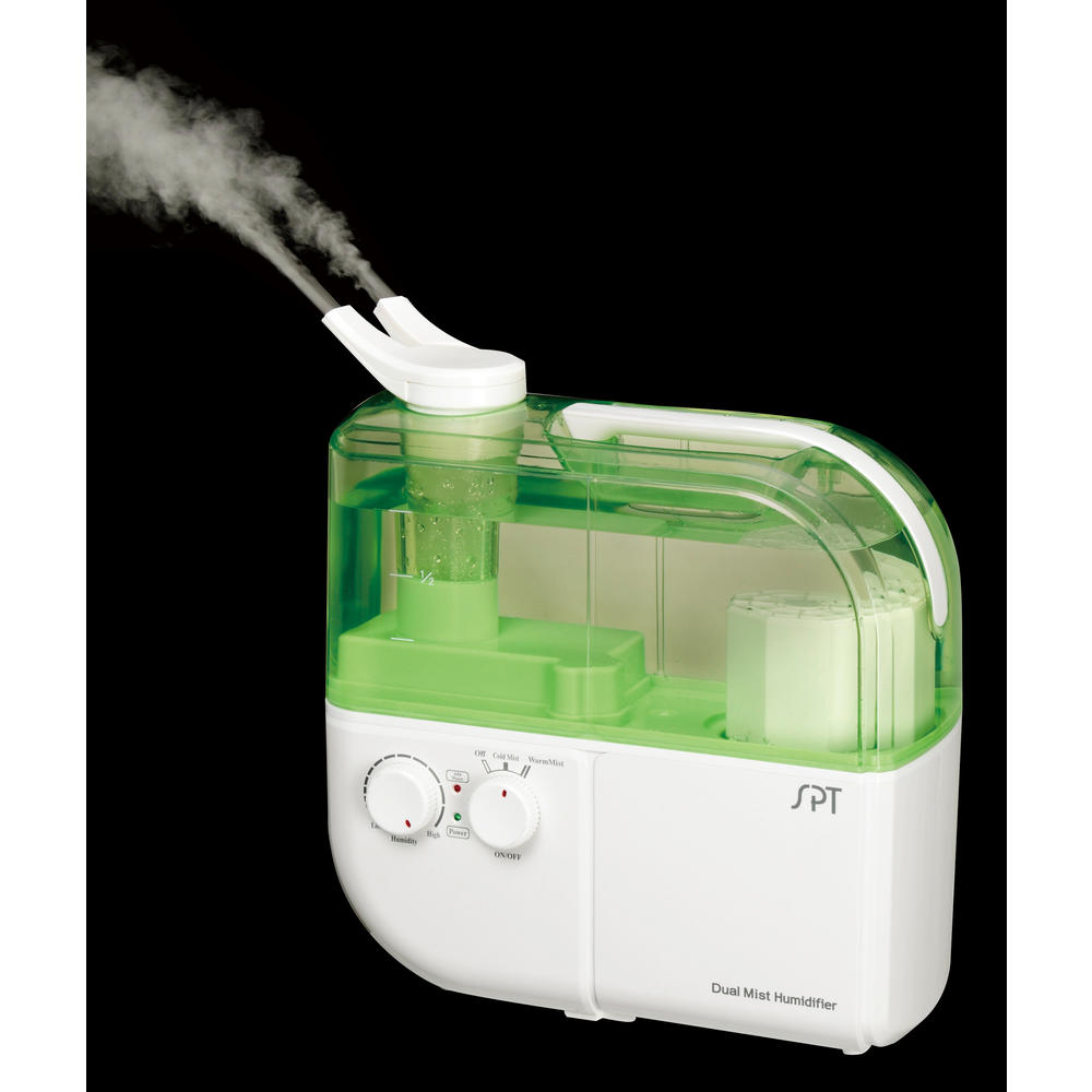 SPT SU-4010G  Dual-Mist Warm/Cool Ultrasonic Humidifier with ION Exchange Filter