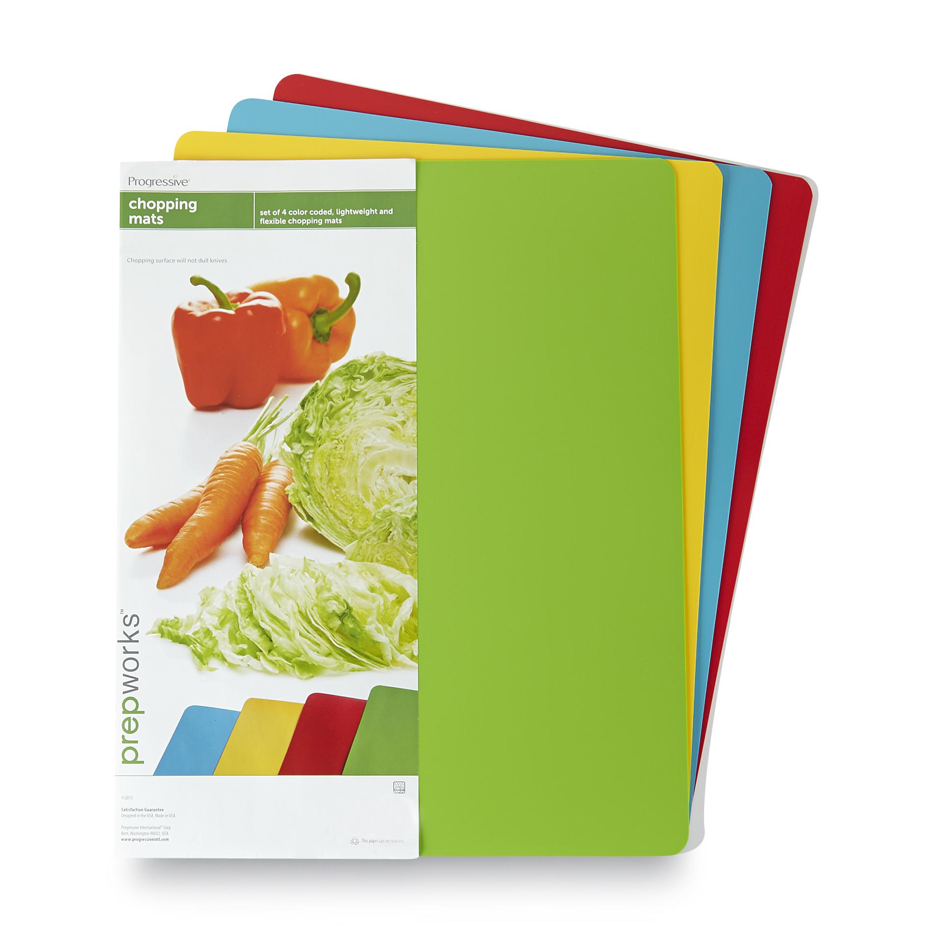 Progressive 4-Pack Multicolor Chopping Mats-PCC-404KM Progressive 4-Pack Multicolor Chopping Mats-PCC-404KM