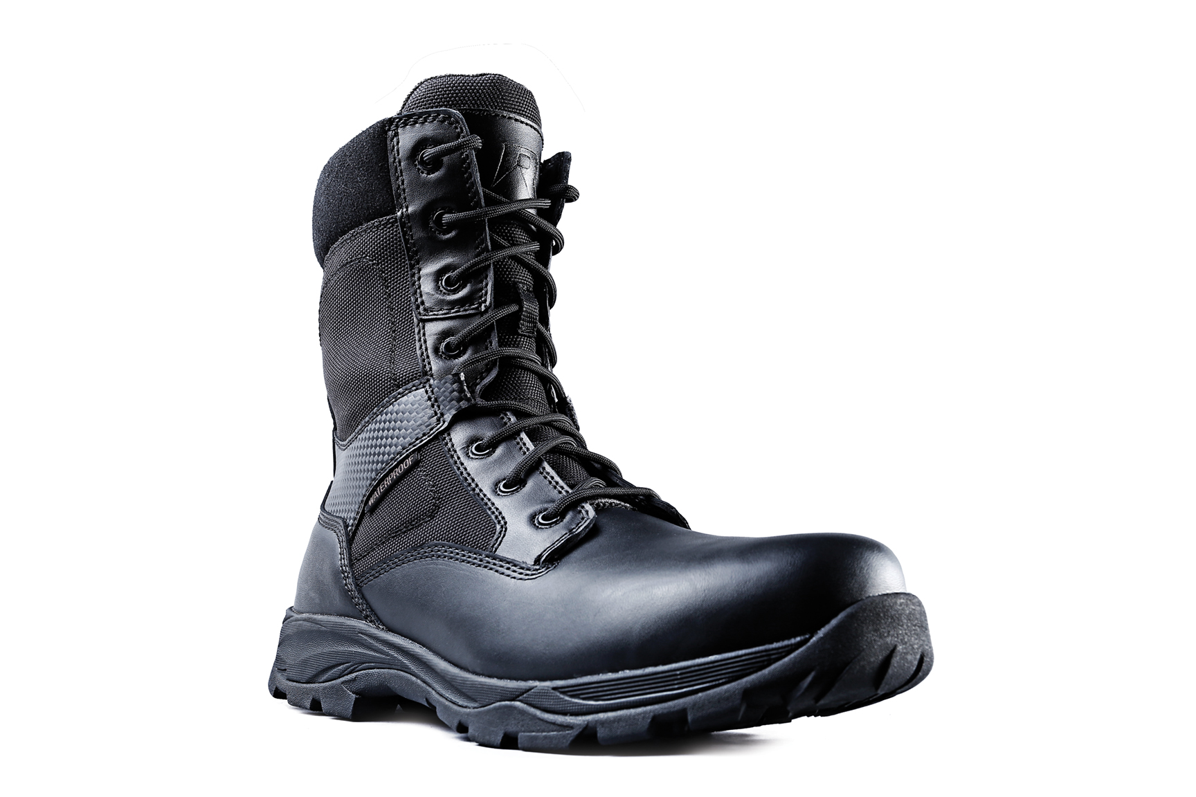 Ridge Footwear Men's Max-Pro 8" Composite Toe Waterproof Tactical Boot - Black